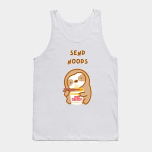 Send Noods Cup Noodles Sloth Tank Top